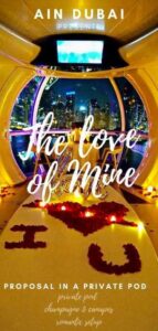 Love of Mine - Propose from Ain Dubai