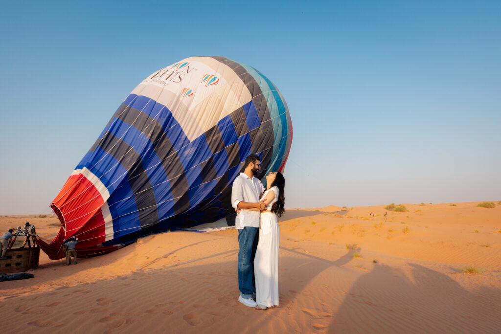 details of your hot air balloon proposal, proposaldubai