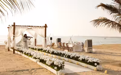 Private Romantic Cabana Proposal