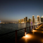 one-and-only-royal-mirage-sunset-proposal-dubai-luxury-tent-drone-show-engagement-event-pier