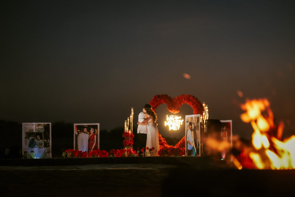 private-desert-cabana-proposal-dubai-under the stars