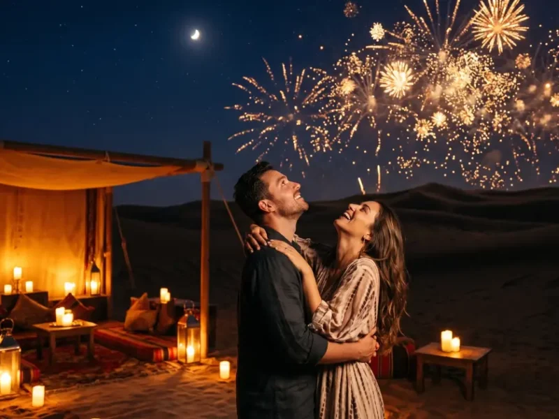 Private Romantic Desert Escape Proposal