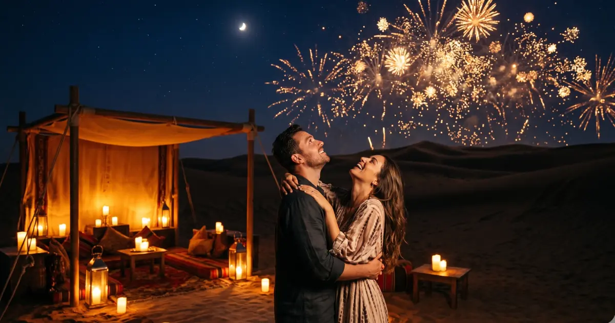 Private Romantic Desert Escape Proposal