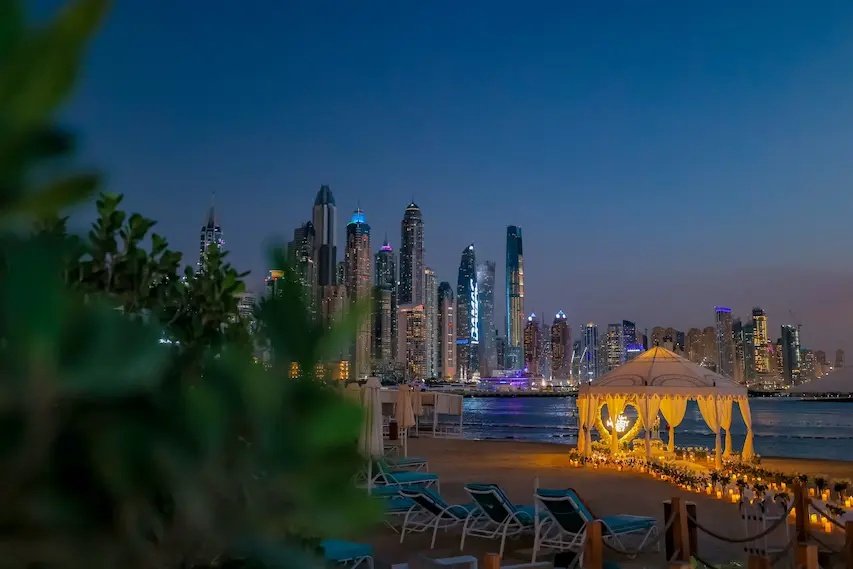 Exclusive Private Rooftop Proposal – Highest Rooftop on Palm Jumeirah at Sunrise