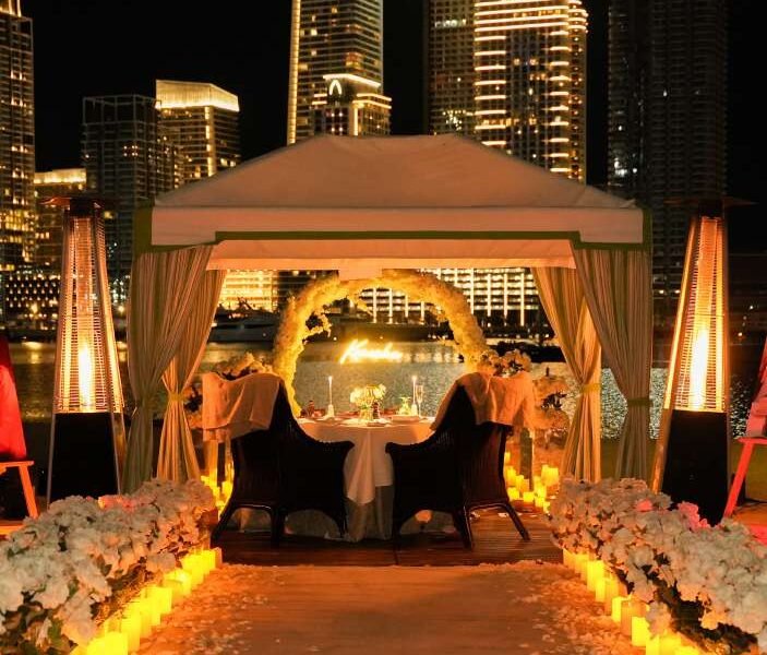 Private Beach Proposal at One&Only Royal Mirage Dubai