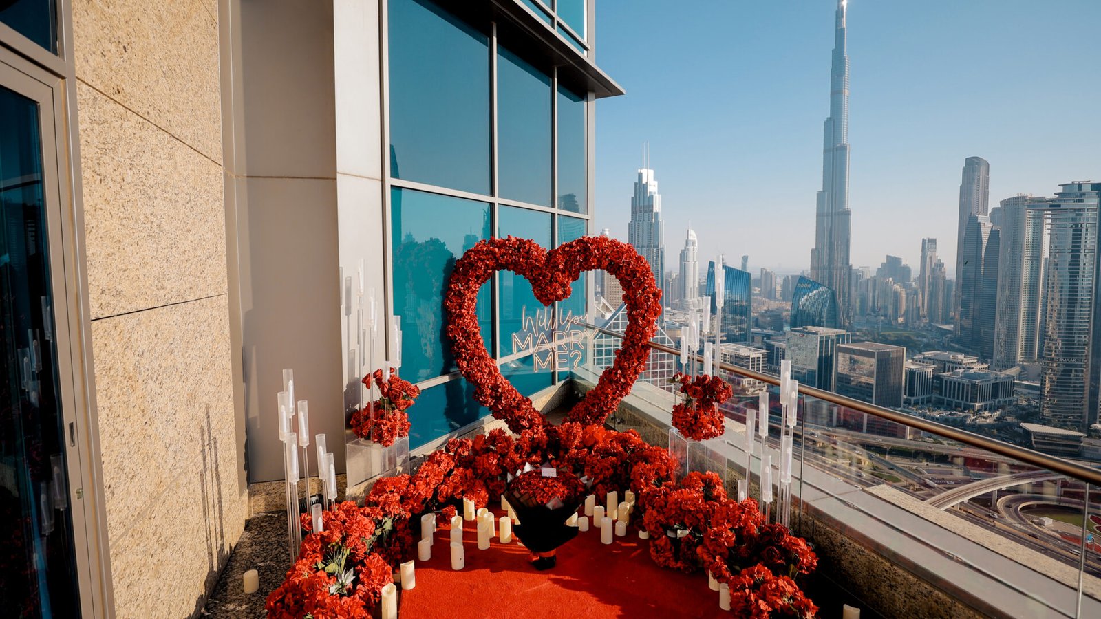 Exclusive Presidential Suite Overnight Stay with Proposal Facing Burj Khalifa - luxury proposal by Proposal Dubai