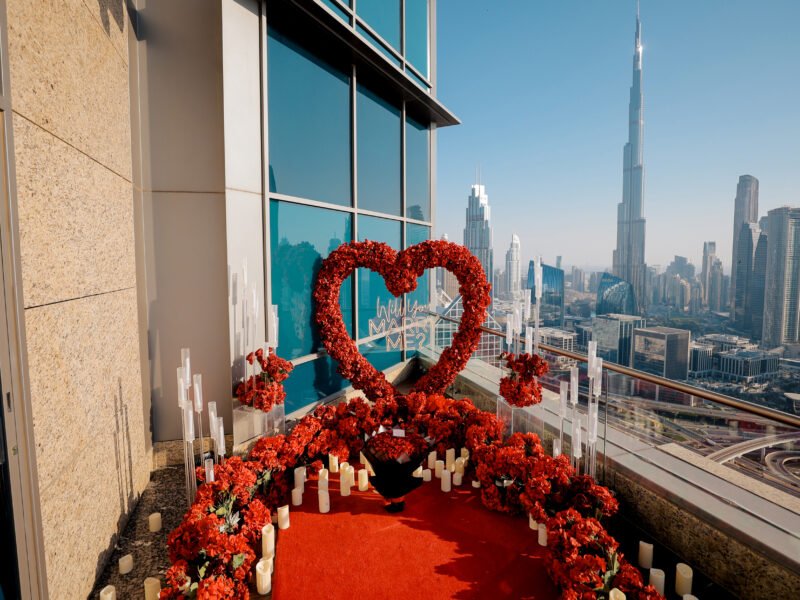 Exclusive Presidential Suite Overnight Stay with Proposal Facing Burj Khalifa