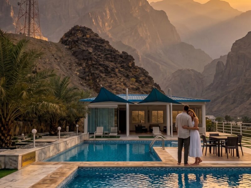 Fujairah Mountain Resort Pre-Wedding Shoot