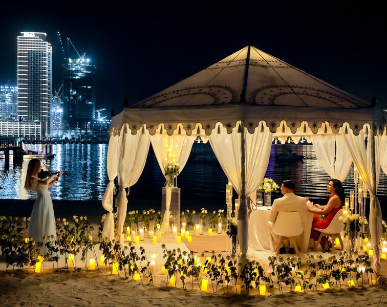 Beach, City & Yacht