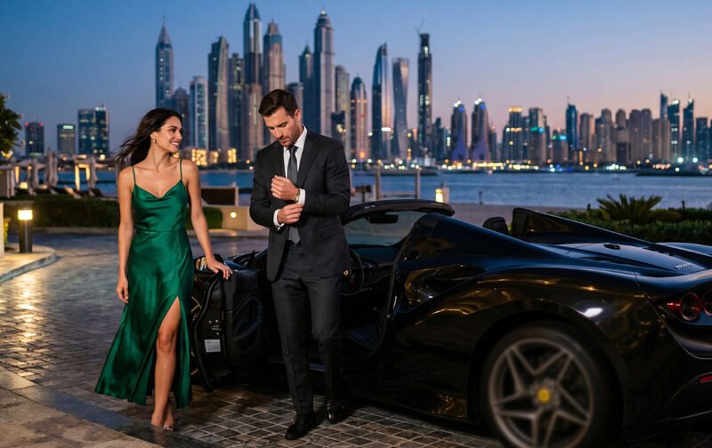 Ferrari, Helicopter & Beach Proposal