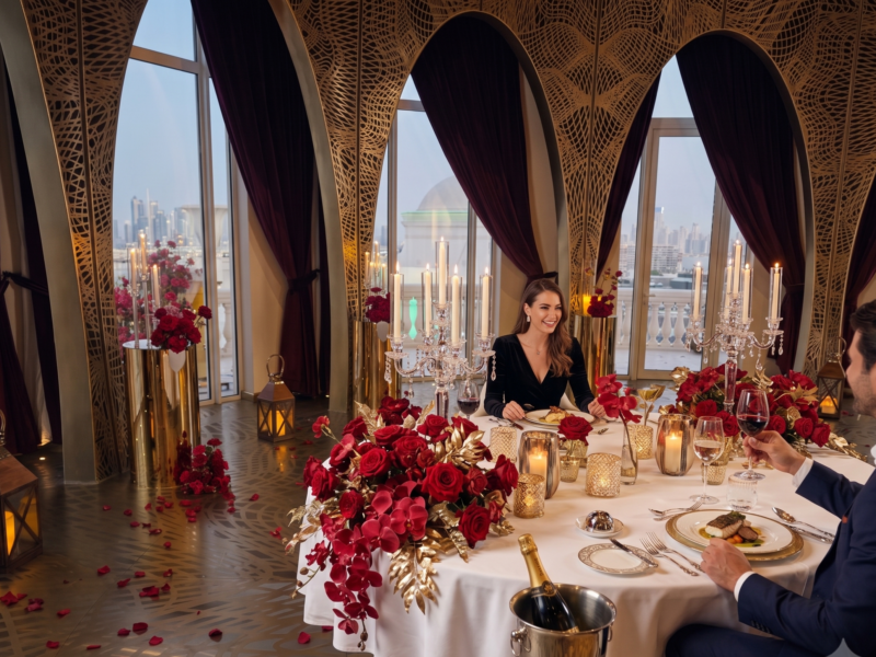 Private Rooftop Dome at Raffles The Palm Dubai