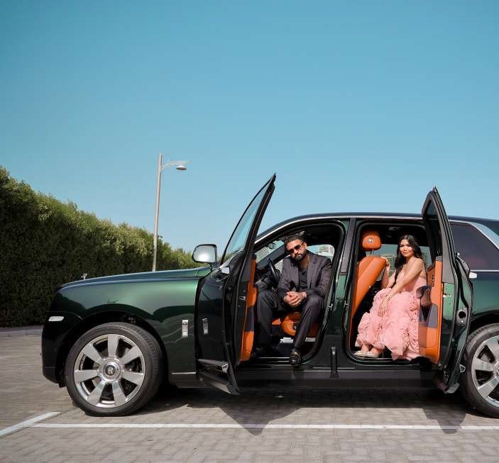 Rolls Royce Cullinan and Luxury Catamaran