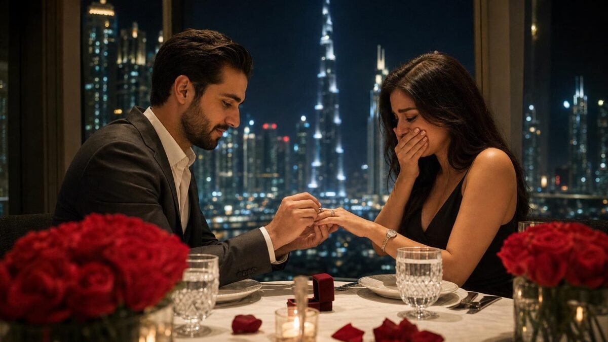 Exclusive Presidential Suite Overnight Stay with Proposal Facing Burj Khalifa