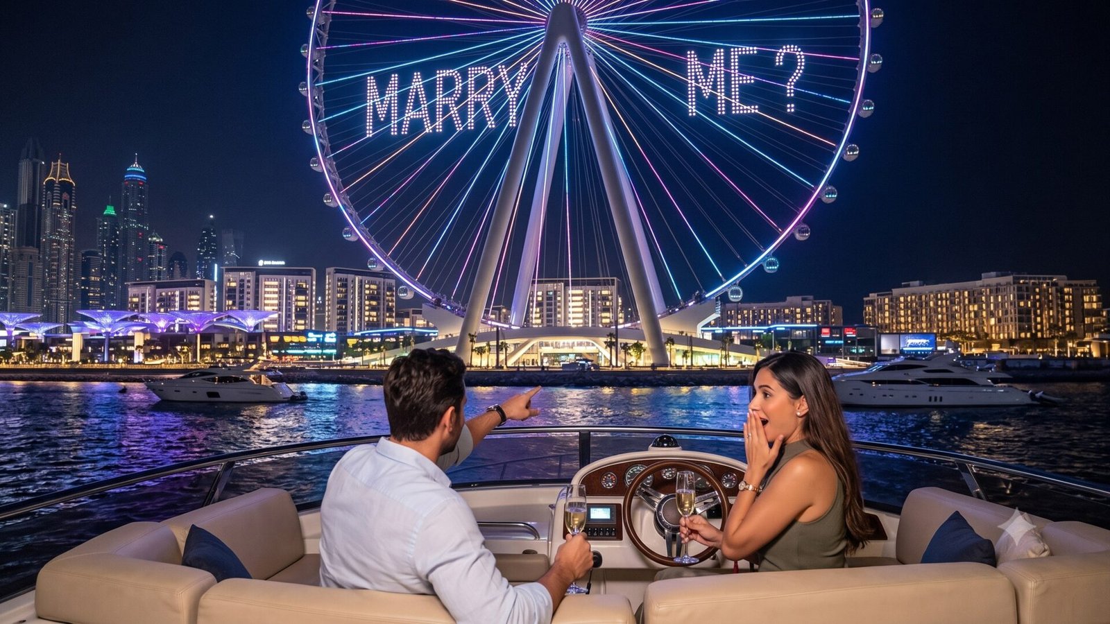 Say It in Style on the World's Largest Ferris Wheel