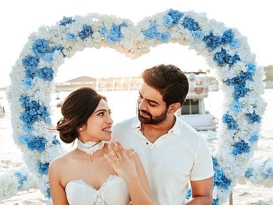 Fairytale sky-to-sea marriage proposal in Dubai, as featured in Gulf News